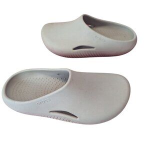 CROCS Gray  Mules & Clogs
